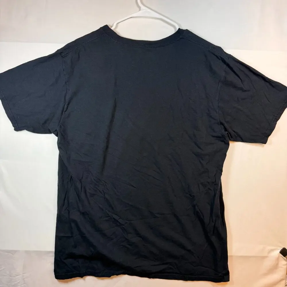 Adidas The Go To Tee Black Box Logo Graphic T Shirt Mens Black Size Large